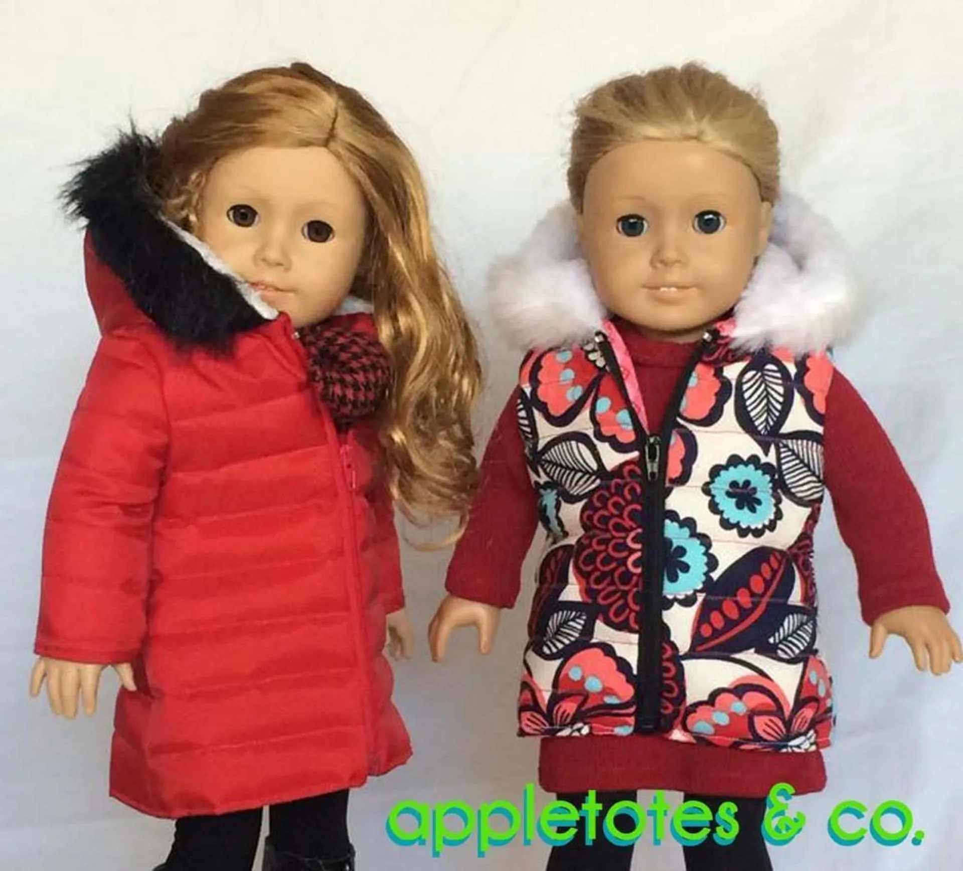 Quilted Parka Bundle Sewing Pattern for 18 Inch Dolls