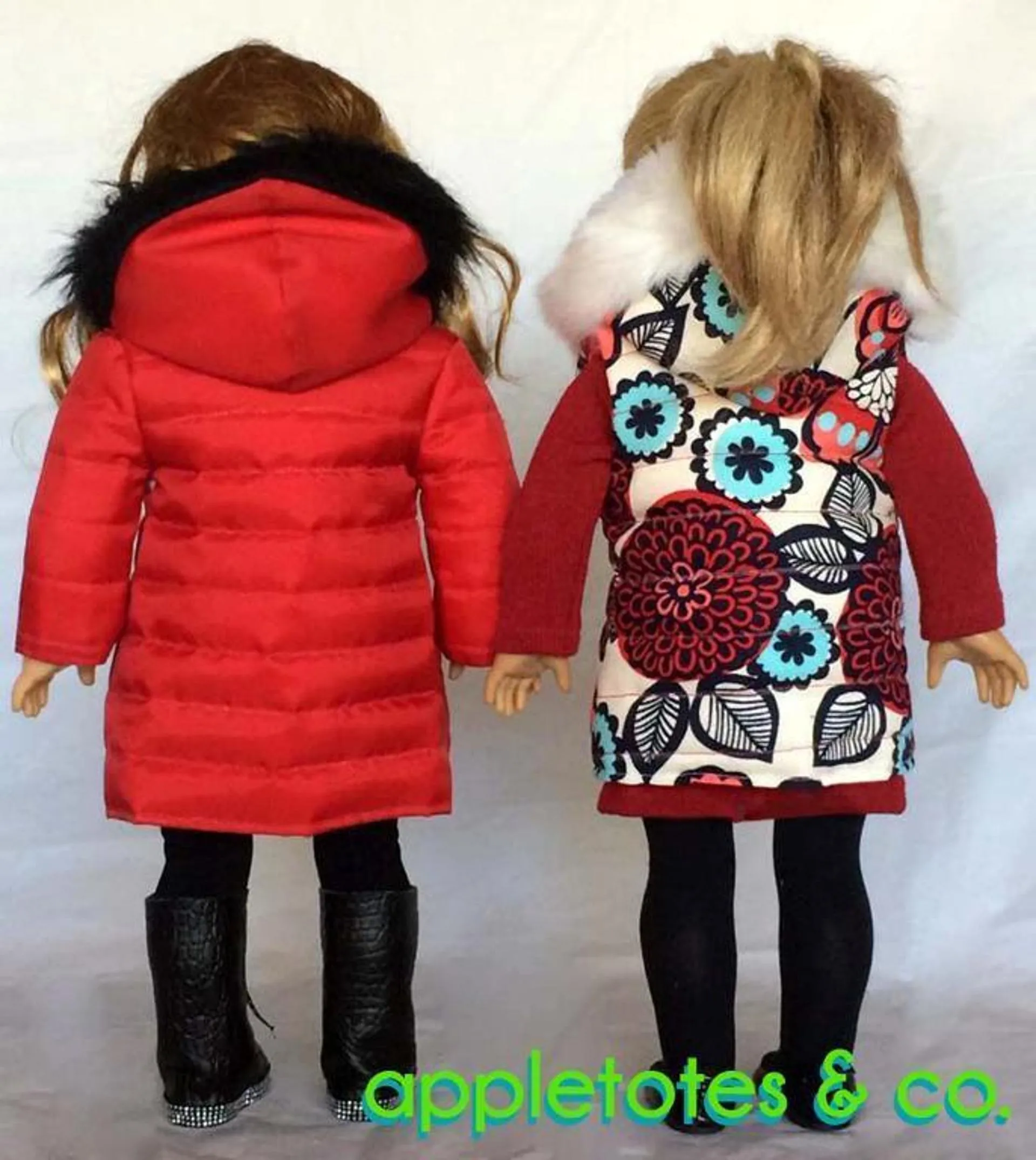 Quilted Parka Bundle Sewing Pattern for 18 Inch Dolls