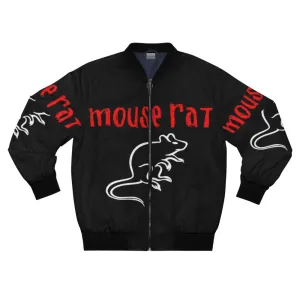 "Parks and Recreation Mouse Rat Bomber Jacket"