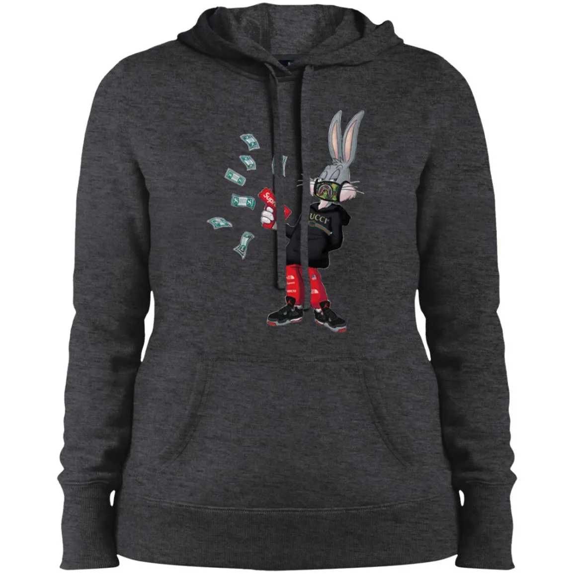 Rabbit Gucci T-shirt Women Hooded Sweatshirt