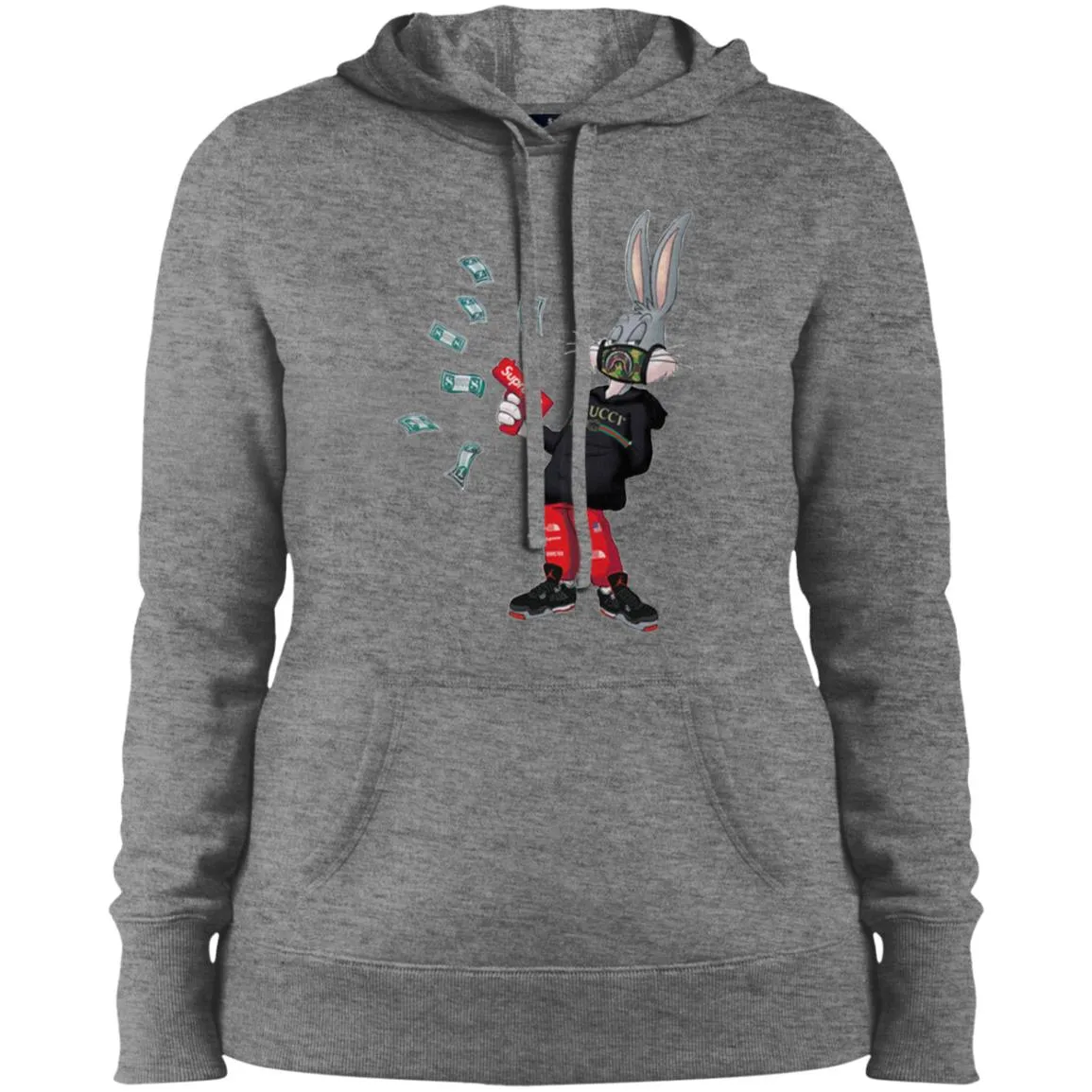 Rabbit Gucci T-shirt Women Hooded Sweatshirt