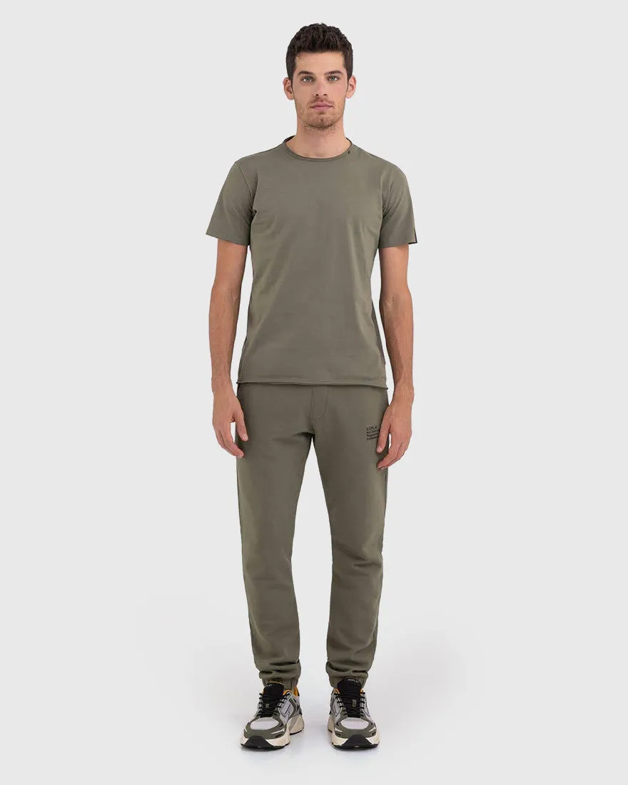 REPLAY R4082660M3590 LIGHT MILITARY CREW TEE