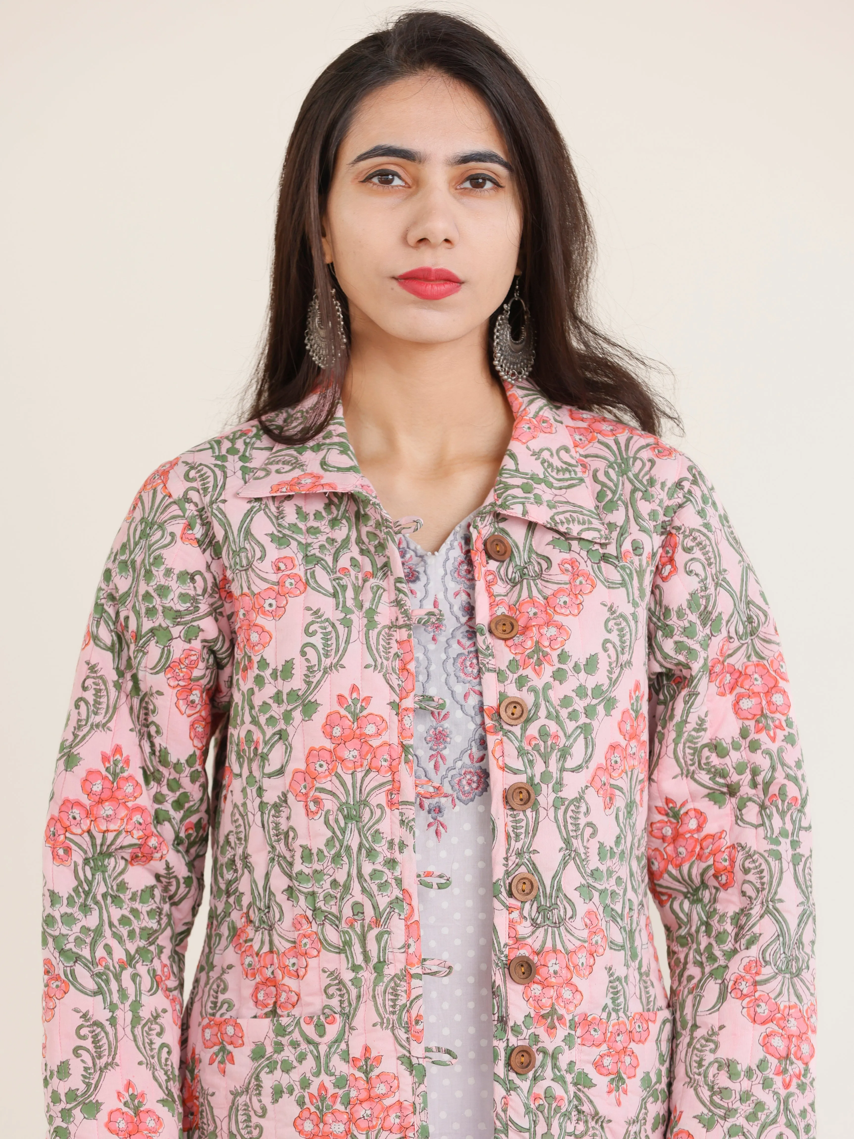 Shishir Aarya Quilted Reversible Jacket