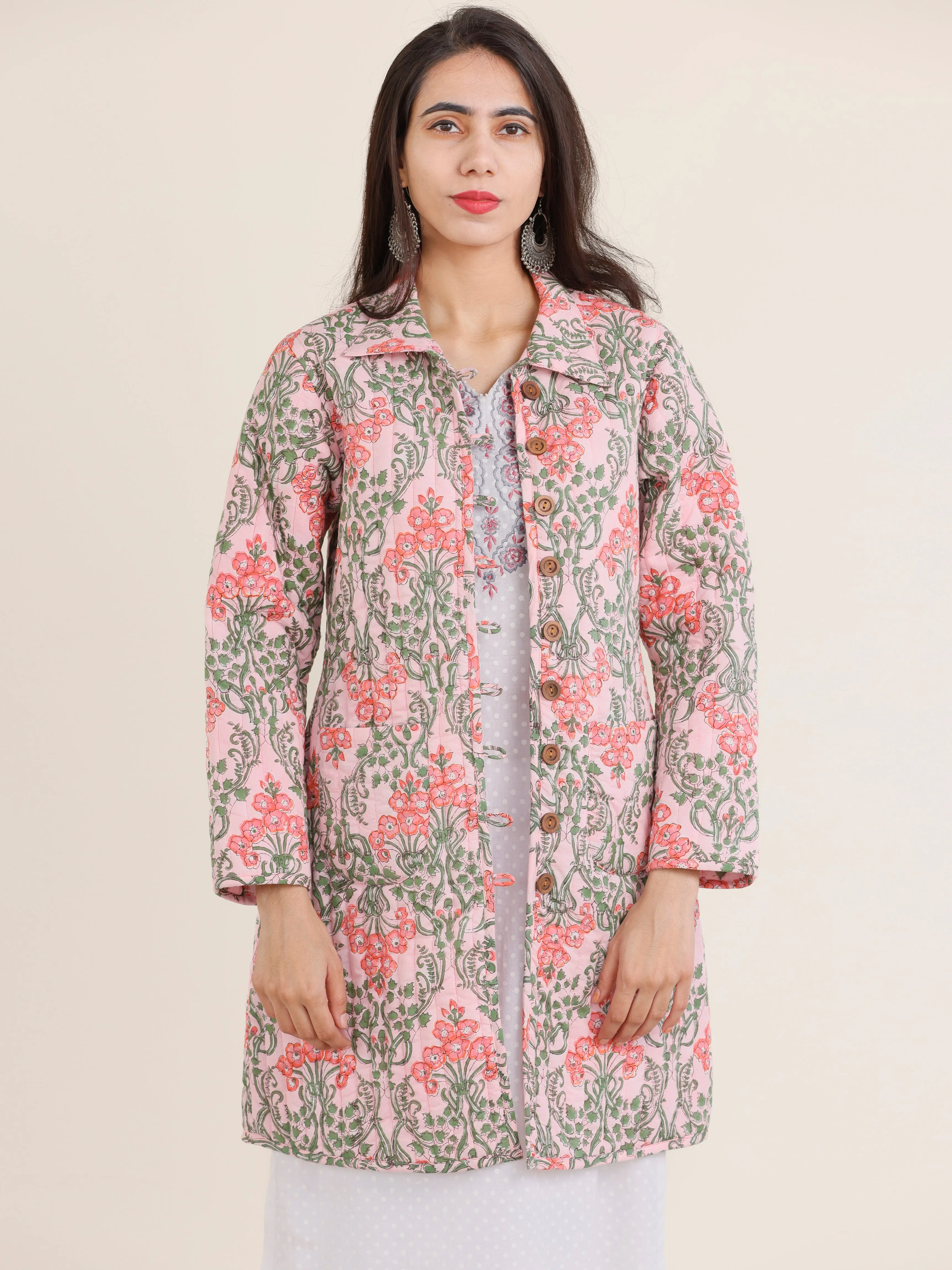 Shishir Aarya Quilted Reversible Jacket