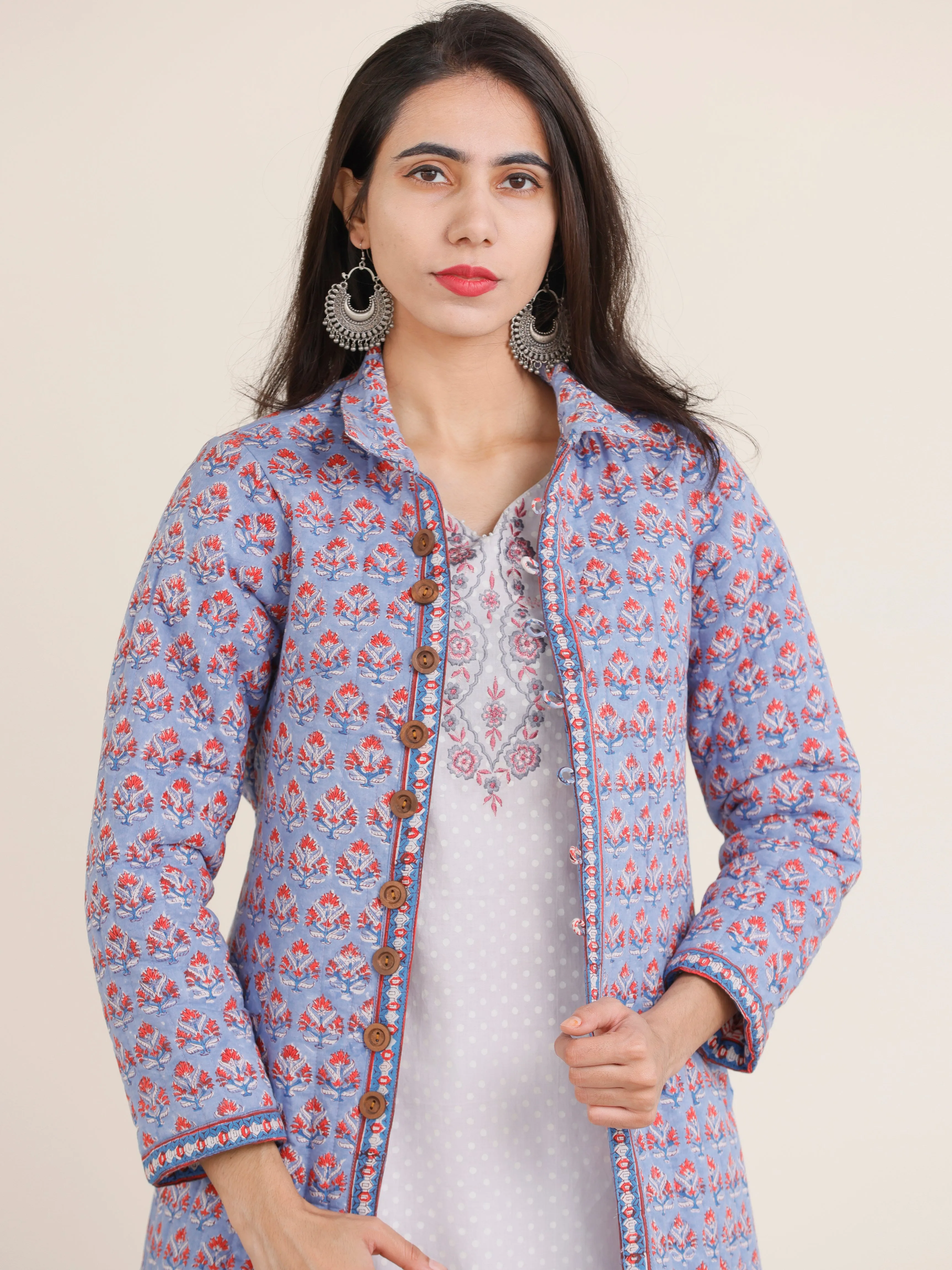 Shishir Zoha Quilted Reversible Jacket