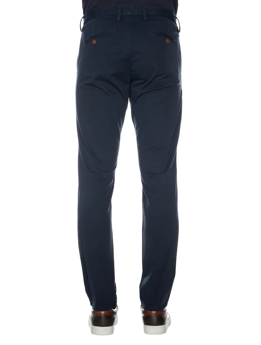 Slim Fit Twill Chinos Marine