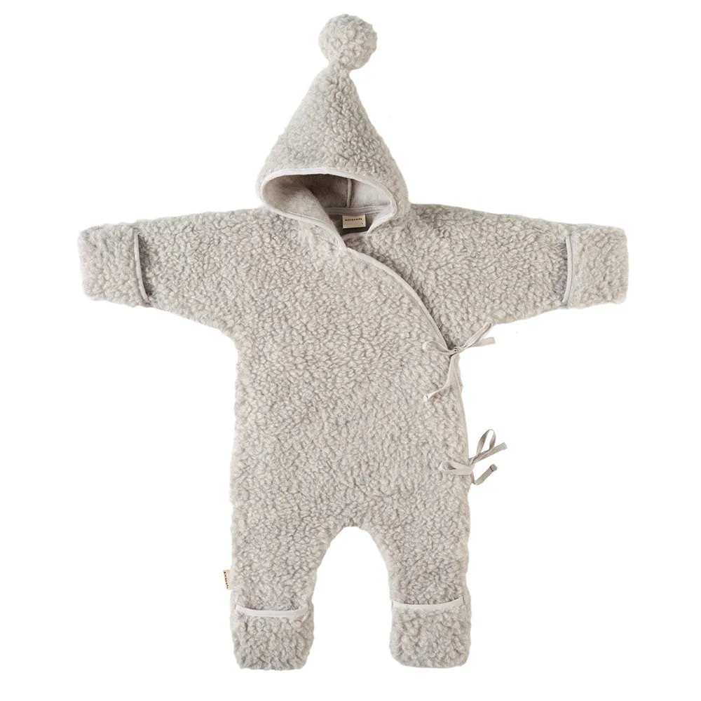 Snuggle suit - 100% Wool - Milk