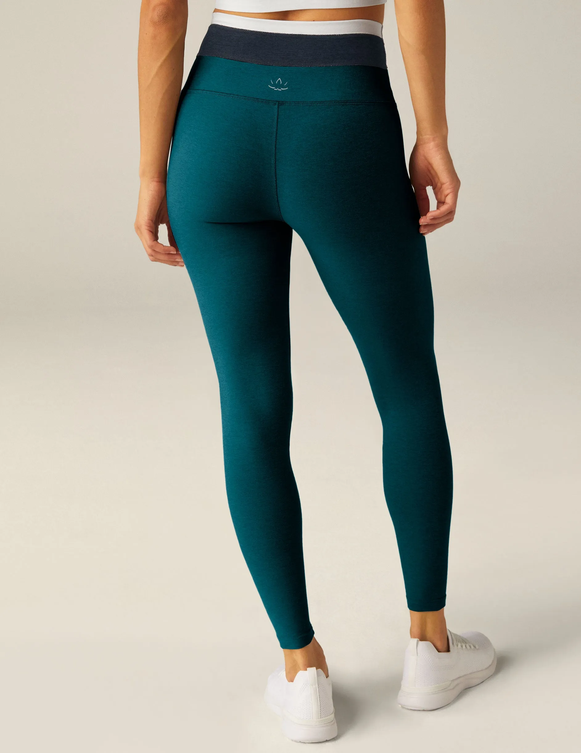 Spacedye Horizon Colorblock Midi Legging