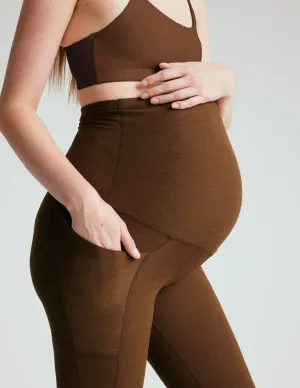 Spacedye Love the Bump Maternity Pocket Midi Legging