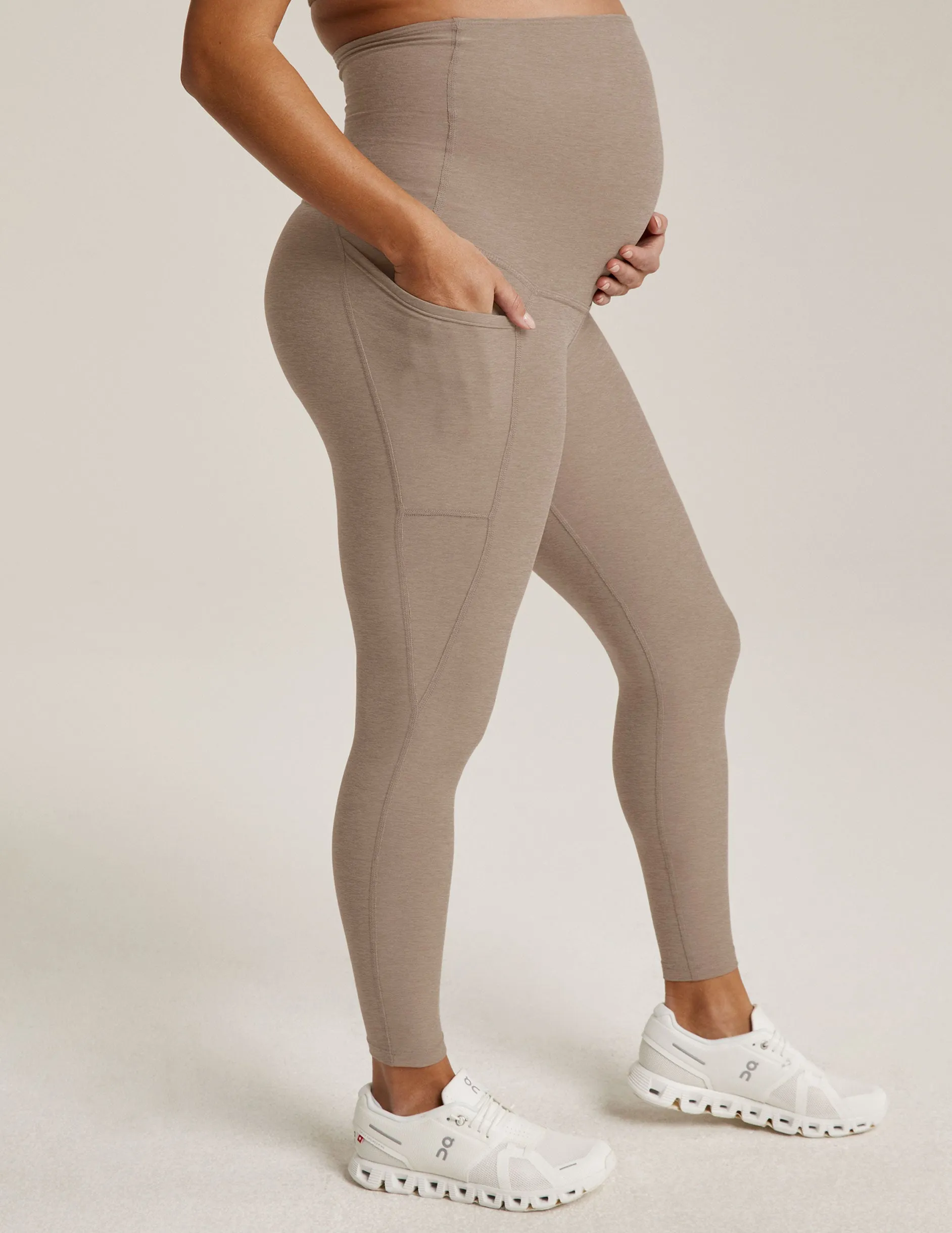 Spacedye Love the Bump Maternity Pocket Midi Legging