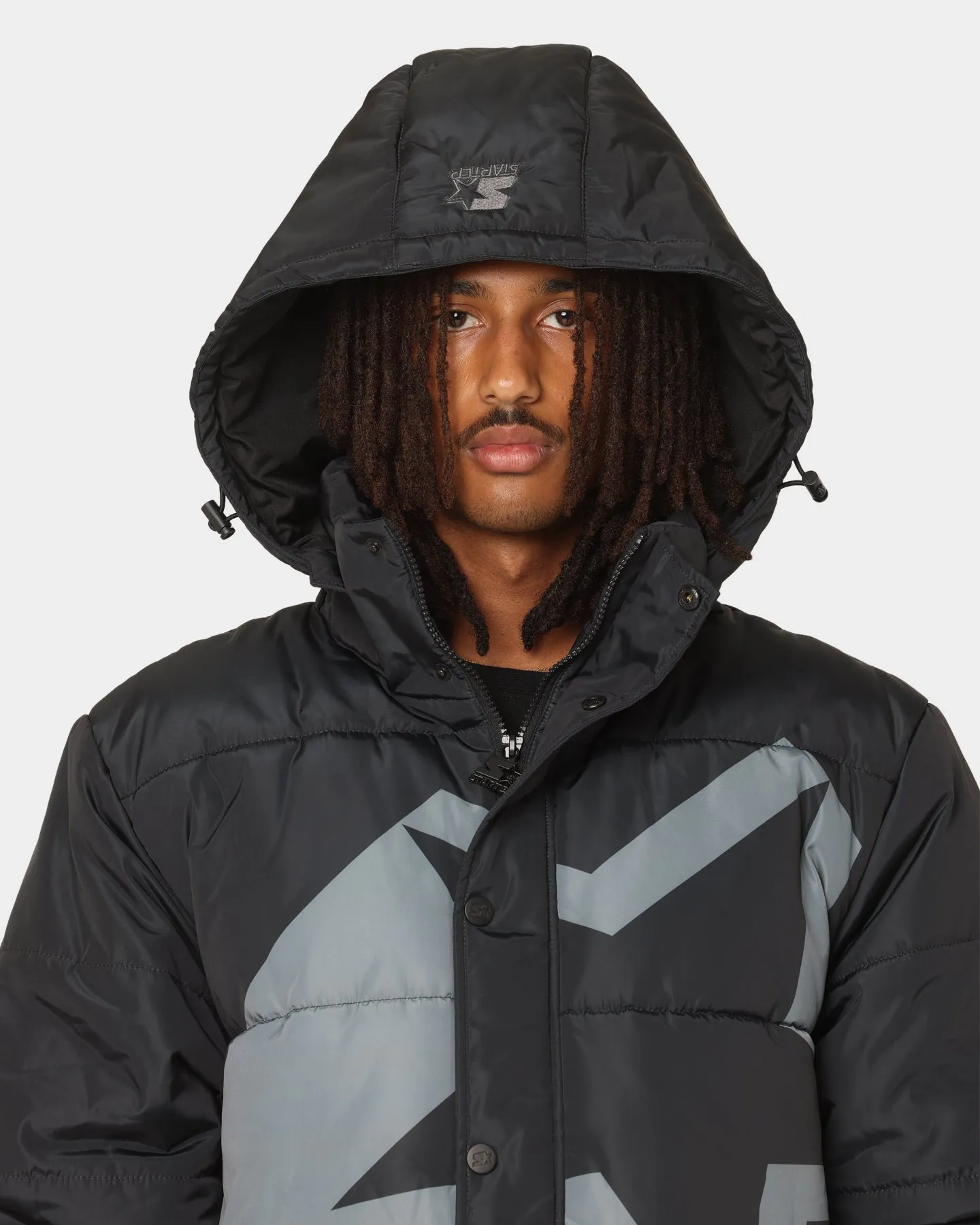 Starter Superstar Puffer Jacket Black/Black