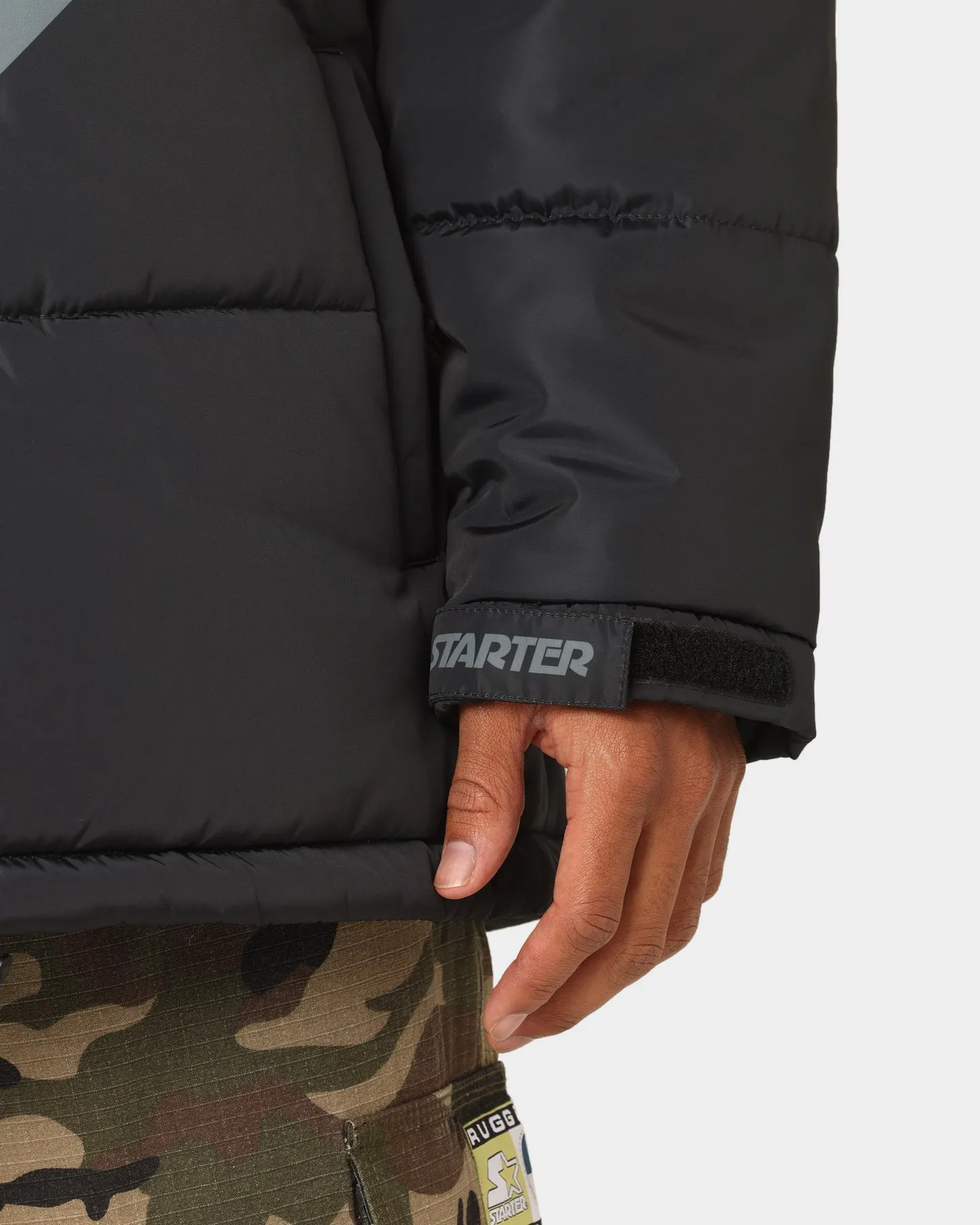 Starter Superstar Puffer Jacket Black/Black