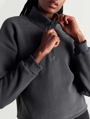 Supersoft 1/4 Zip Fleece - Slate