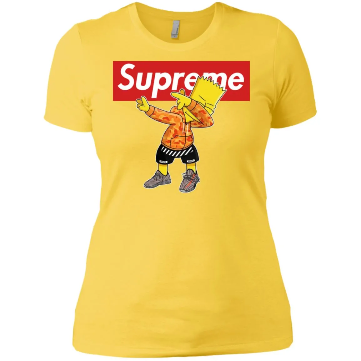 Supreme Dabbing T-shirt Women Cotton T-Shirt