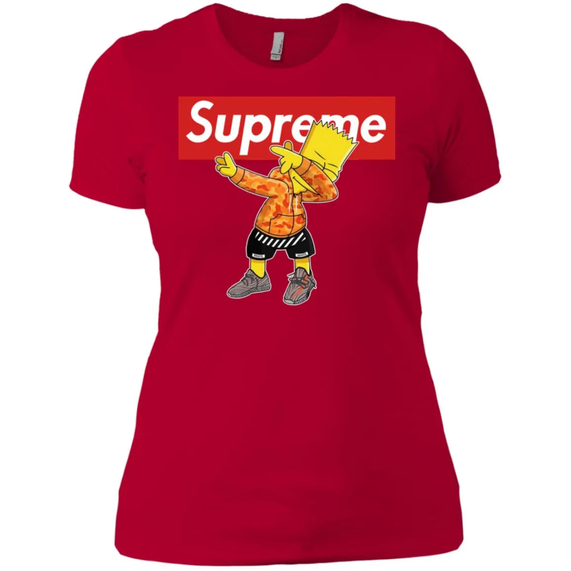 Supreme Dabbing T-shirt Women Cotton T-Shirt