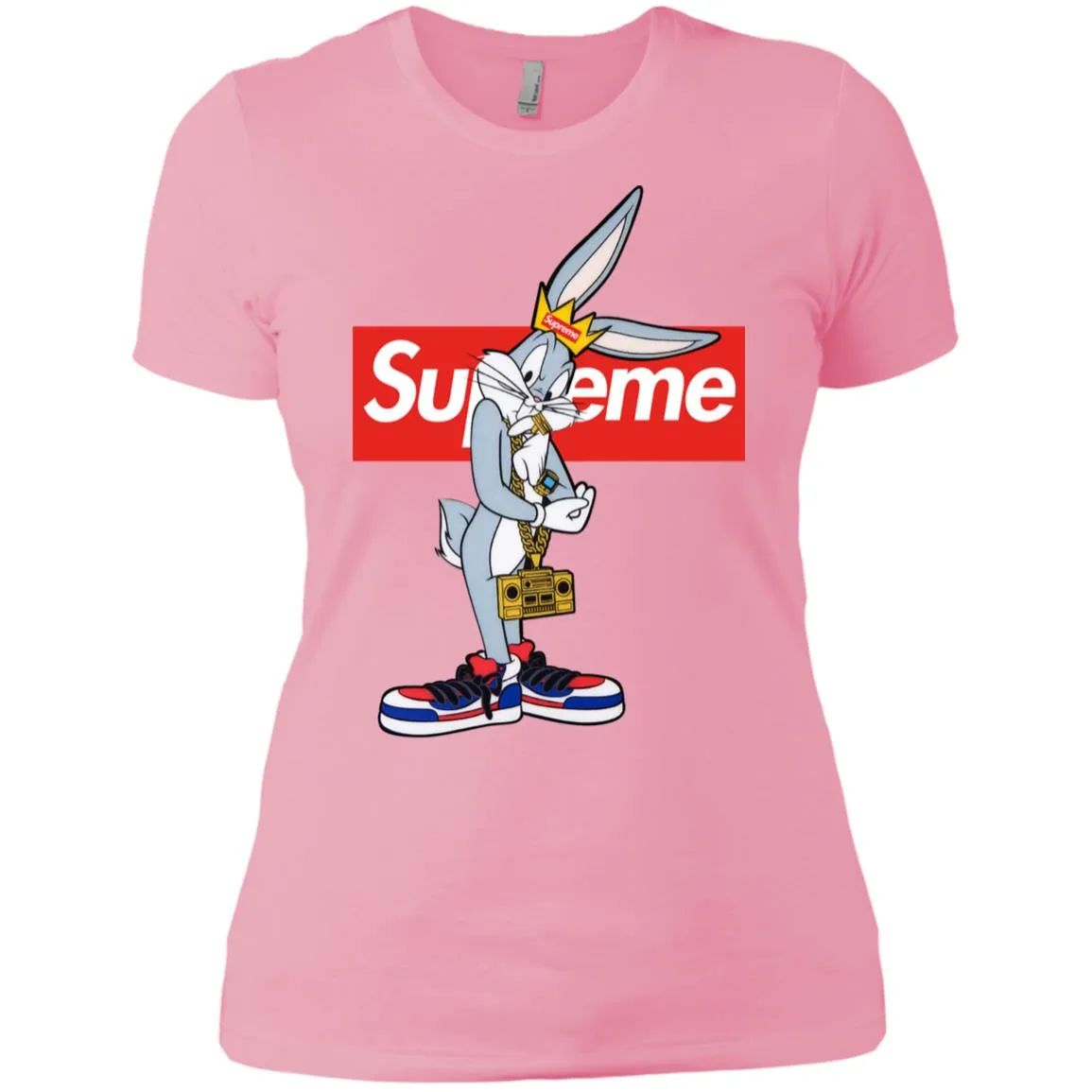 Supreme Rabbit Trending T-shirt Women Cotton T-Shirt