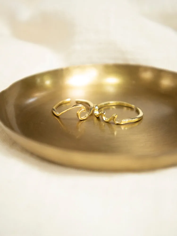 Swell Ring Set - Gold