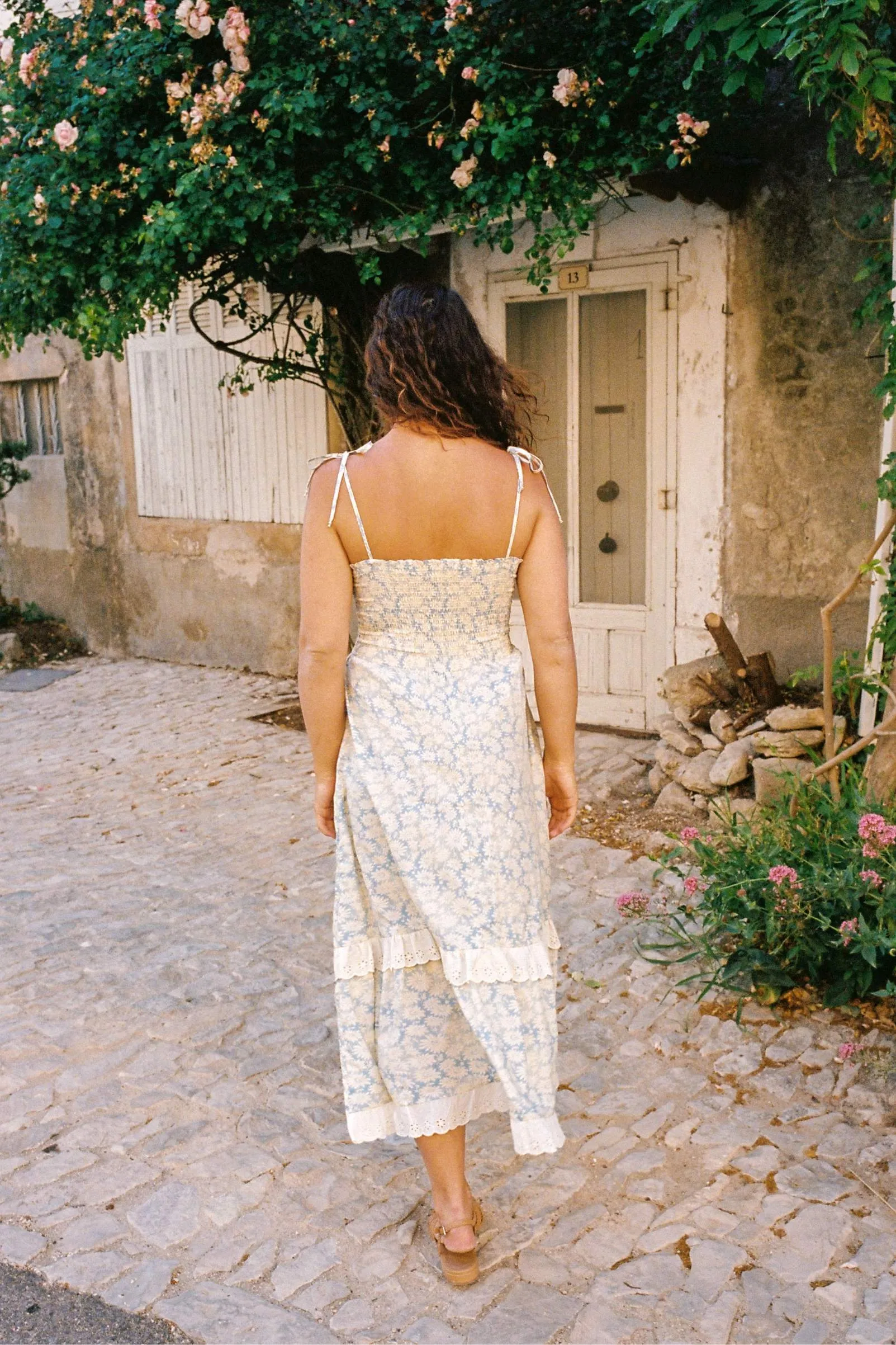 The Emma Dress | Sky Chamomile