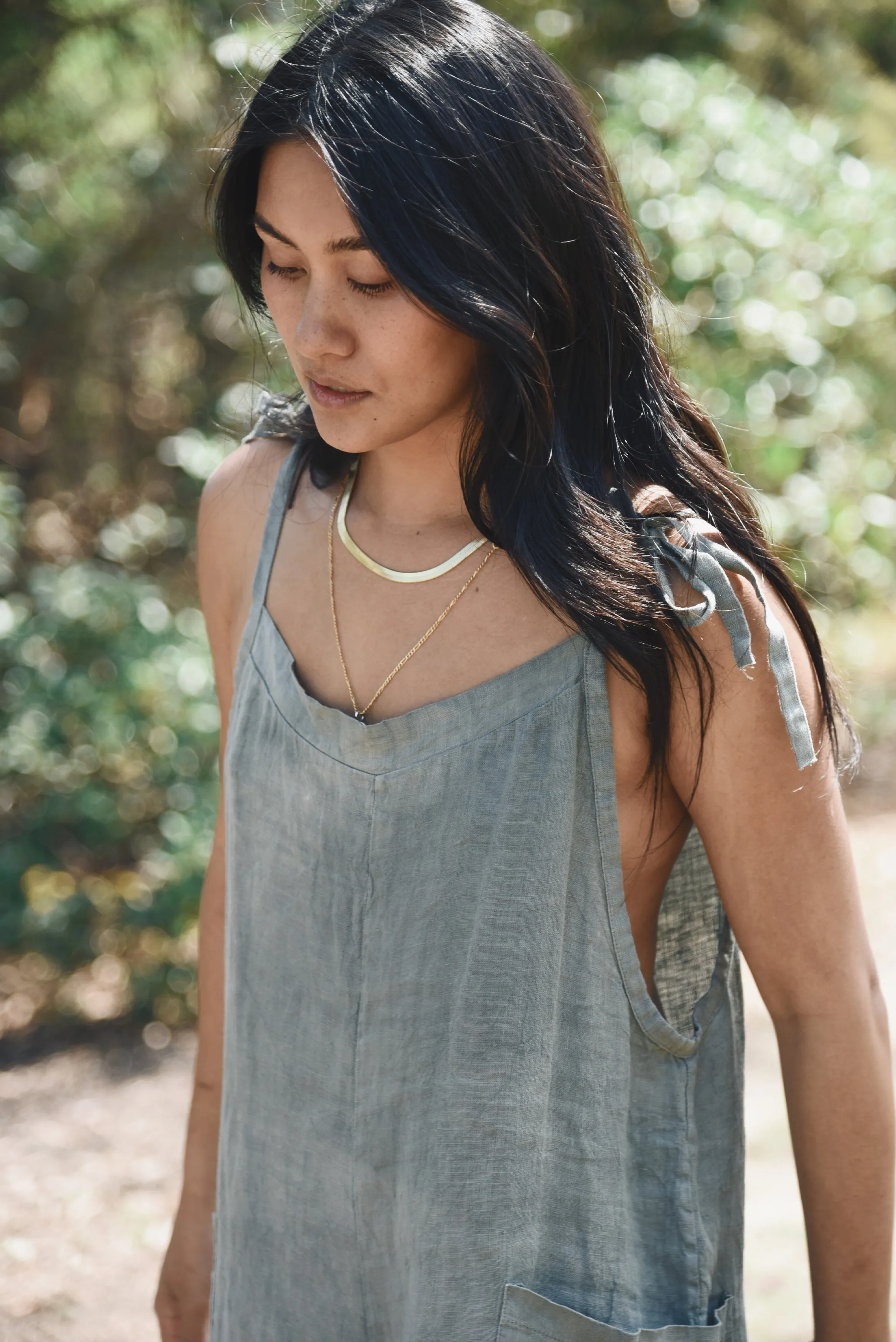 The Linen Overall // Fern