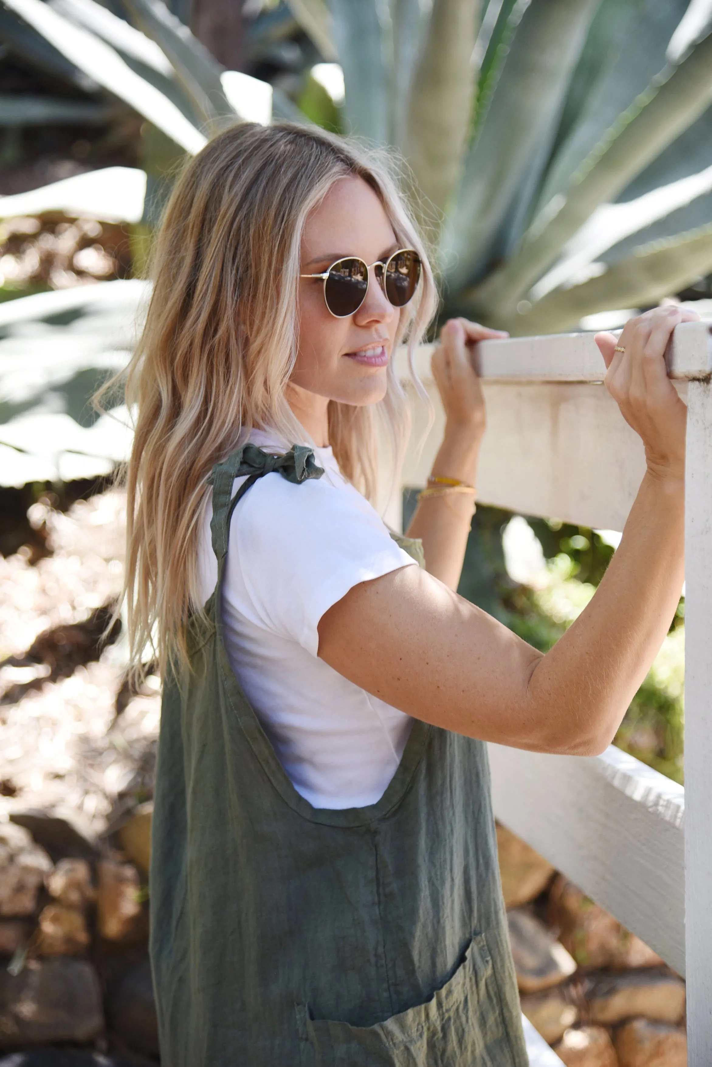 The Linen Overall // Fern