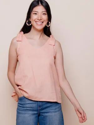 Two Way Tank - Pink Linen